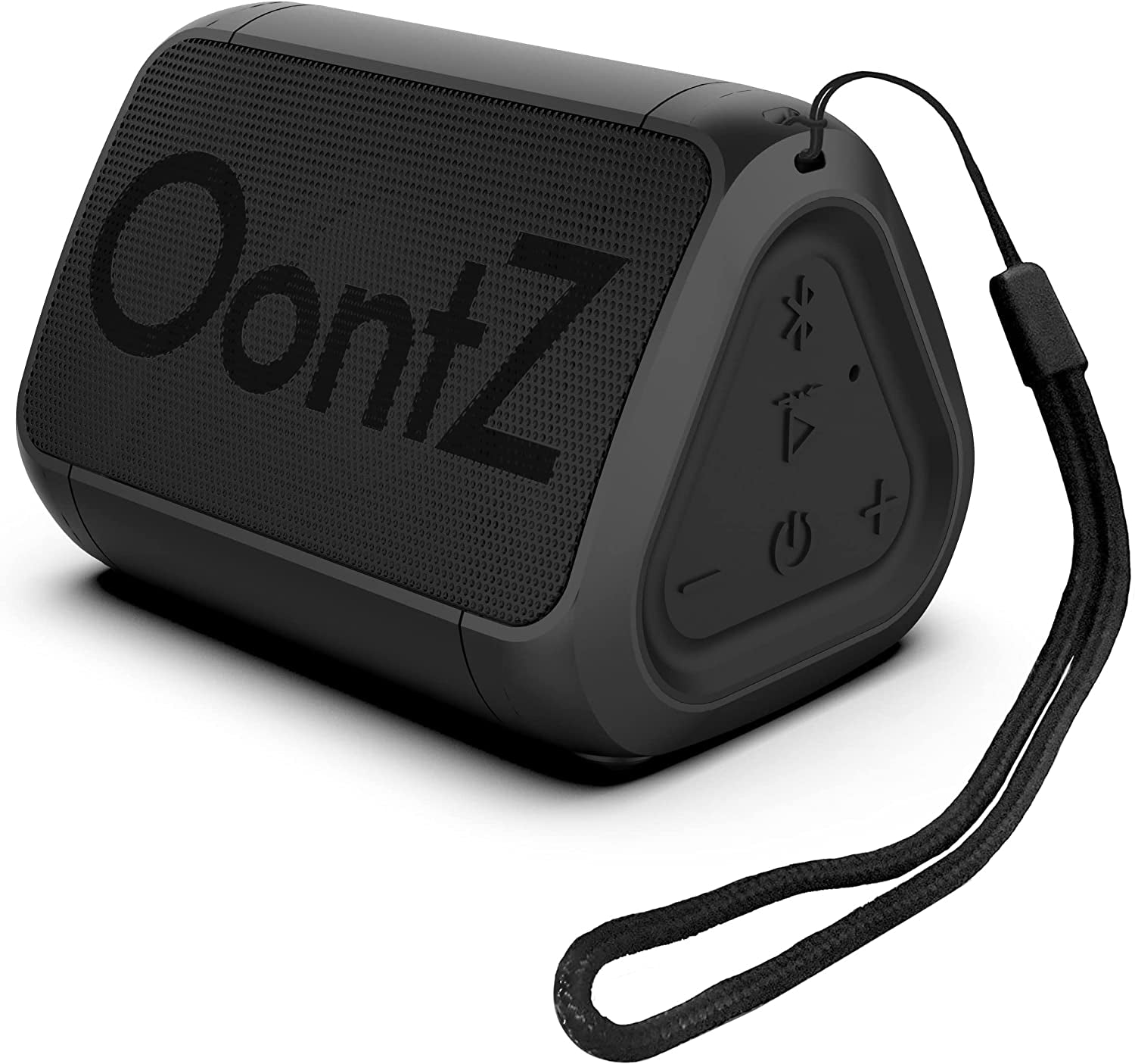 Oontz Solo Bluetooth Portable Speaker, 5 Watts Mini Speaker, up to 100 Unobstructed Feet Wireless Range, 10Hrs Playtime, IPX5 Waterproof Bluetooth Speaker (Black)